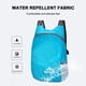 thumbnail image 1 of Mochila plegable Ndcxsfigh impermeable para viajes al aire libre azul lago, 1 of 9