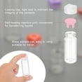 thumbnail image 4 of Uxcell Clear Glass Sample Vials, Liquid Bottles 20pack Pink 10ml, 4 of 7