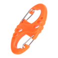 thumbnail image 3 of Mosquetón 8 S Forma Snap Biner Clip Camping al aire libre Molle Mochilas Hebillas, 3 of 6