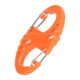 thumbnail image 3 of Escalada Mosquetón S 8 Shape Snap Biner Clip Hebilla para acampar al aire libre Naranja Barbie Nuevos Originales, 3 of 9