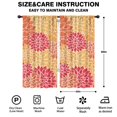 thumbnail image 2 of Blackout Kids Curtains,Boho Bohemia Pioneer Flower Art Childrens Insulated Curtains Set Of 2,Bedroom Essentials,Toddler Room Decor 42"x84"(106x213cm), 2 of 4
