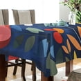thumbnail image 4 of Yayeee Tablecloths for Rectangular Tables 54 x 54 inch Party Table Cover, Art Flowers, 4 of 6