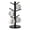 Black, variant on Black Coffee Mug Tree, Updated Thick Bamboo Mug Holder Base,Coffee Cup Stand Mug Holders with 6 Hooks for Countertop Cup Rack Organizer Stand (Black)