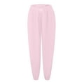 thumbnail image 4 of Sngxgn Women Pants Stretchy Work Slacks Casual Straight Leg Trousers with Pockets(Red,M), 4 of 4