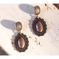 thumbnail image 5 of Aretes Montana West RCE-1069BZ Vintage Occidental en Plata, 5 of 5