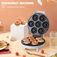 thumbnail image 2 of Donut Machine 110/240V Mini Maker 7 agujeros 1200W Electric Donut Enchufe EU/US (Reino Unido) Blanco Hugtrwg Para estrenar, 2 of 9