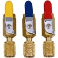thumbnail image 4 of KAKOWELY Valve à Bille Droite 3 Pcs Réfrigérant de Climatisation en Laiton Compact 2.56"X0.59"X0.59 Pouces, 4 of 4