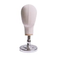 thumbnail image 3 of Milaget Canvas Block Head Desktop with PVC Base Mannequin Head for Hat Jewelries, 3 of 9