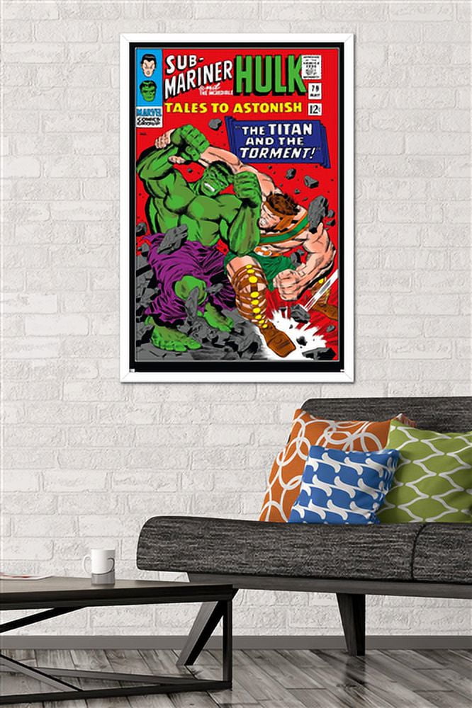Marvel Comics - Hulk - Tales To Astonish #79 Wall Poster, 22.375" x 34", Framed