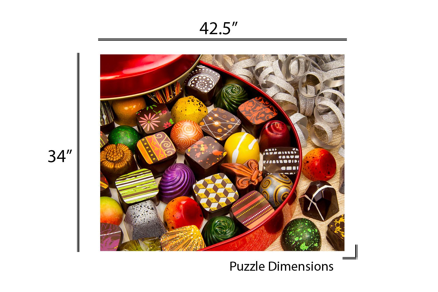 Springbok's 2000 Piece Jigsaw Puzzle Tin of Treats