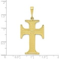 thumbnail image 3 of FB Jewels 10K Yellow Gold Cross Charm, 3 of 3