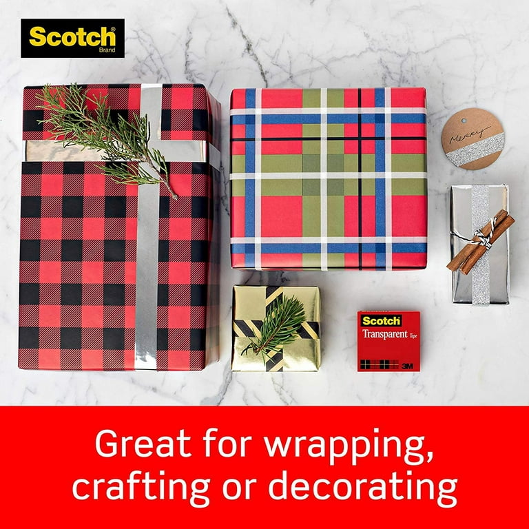 Scotch Gift-Wrap Transparent Tape