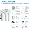 thumbnail image 6 of APEC Top Tier Fast Flow High Output 90 GPD Ultra Safe Reverse Osmosis Drinking Water Filter System (ULTIMATE RO-Hi), 6 of 9
