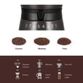 thumbnail image 5 of Vucchini Coffee Grinder Ceramic Burr Manual 6 Precise Settings Black, 5 of 8