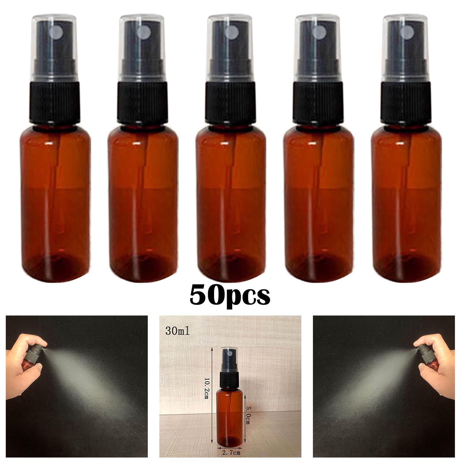 50pray Bottle Refillable Makeup Sprayer Travel Bottle Set 30ml with Cover Portable Empty Mini Liquid Container Household
