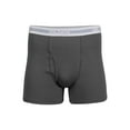 thumbnail image 5 of Gildan Adult Men's Short Leg Boxer Briefs, 5-Pack, Sizes S-2XL, 3" Inseam, 5 of 7