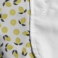 thumbnail image 4 of Lemon Microwave Oven Cover, Rhythmic Citrus with Blossom Leaves Sliced Vitamin C Healthy Print, Water Resistant Organizer with Pockets for Kitchen, 36" x 12", Earth Yellow Grey, by Ambesonne, 4 of 4