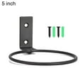 thumbnail image 2 of Dengjunhu Flower Pot Holder Ring Wall Mounted Metal Planter Hooks Hangers Wall Bracket, Black 4 Sizes Optional, 2 of 8