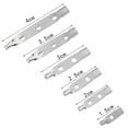 thumbnail image 2 of OUNONA 50Pack Safety Pin Brooche Silver Alloy Pin Back Clasp for Name Badges, 2 of 6