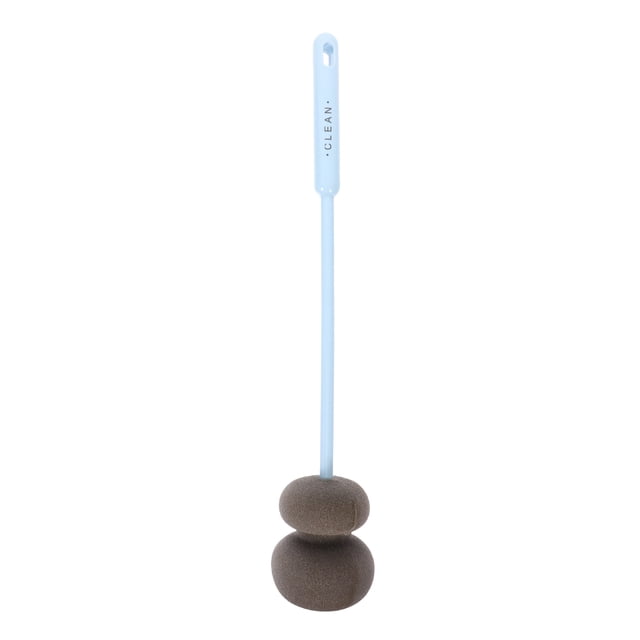 MOVTOTOP 1Pcs Cleaning Brush Assorted Color Long Handle Sponge Abs For Kitchen Tools Stain Removal 13.2x2.4x2.4in