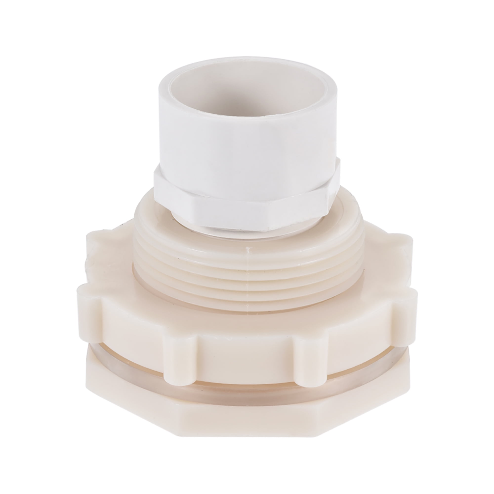 Uxcell Bulkhead Fitting G11/4 Female 2.44" Male PVC with Silicone
