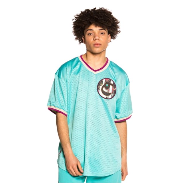 Camiseta Grimey "Hope Unseen" Mesh Blue Unisex azul M Grimey GNVT606-BLU