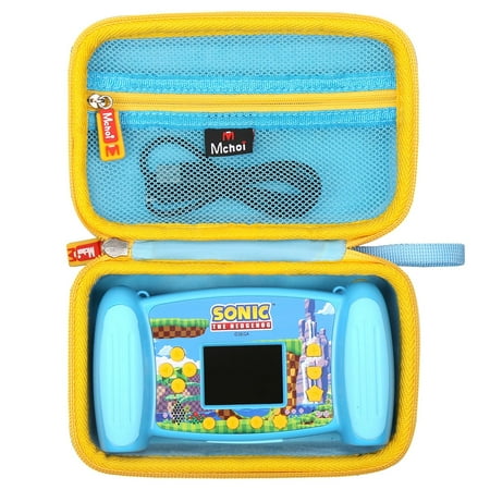 Image of Mchoi Hard Case Suitable YPF5 for FirstTrends Sonic The Hedgehog Interactive Camera for Kids Waterproof Shockproof Sonic Camera Carrying Protective Case Case Only