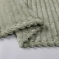 thumbnail image 4 of Kate Aurora Modern Lux Ultra Soft & Plush Ribbed Accent Throw Blanket - 50 in. W x 60 in. L - Assorted Colors, 4 of 5