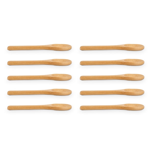 Bewildely Paquete de 10 cucharas de pequeñas, utensilios de comedor para niños, cucharadita de miel, condimentos de cocina para condimentos de Mostrada tipo 15 Bewildely HA059797-15B