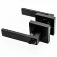 thumbnail image 3 of Villar Home Designs Door Lever Crown Black Keyed 6 Pack, 3 of 6