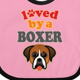 thumbnail image 4 of Inktastic Boxer Dog Lover Pet Owner Boys or Girls Baby Bib, 4 of 4