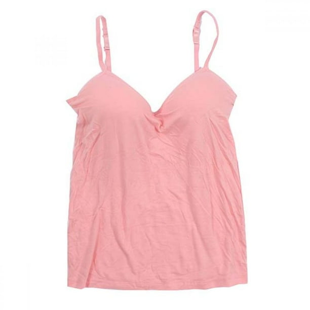 summer tops with built in bra uk