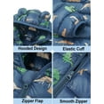 thumbnail image 3 of WIBACKER Baby Girls, Toddlers, and Boys' Lightweight Hooded Puffer Jacket Winter Coat Cartoons Outerwear, 3 of 6