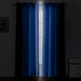thumbnail image 6 of White Classic [2-Panels] Cozlo Blackout Curtains for Bedroom with Grommet Black Out Room Darkening Window Curtains Thermal Insulated Drapes (42x84 inch, Navy Blue), 6 of 6