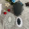thumbnail image 2 of Oval Metal Die Cuts, 3Pcs Oval Lace Frame Background Cutting Dies for DIY Scrapbooking Album Decorative Card Stencil, 2 of 6