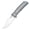 Blue, variant on Kansept Bison Folding Pocket Knife 4.25" CPM S35VN Blade,Titanium Handle,K1108B1