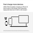 thumbnail image 3 of Cargador de pared Belkin 45W Dual USB-C de carga rápida Power De, 3 of 6