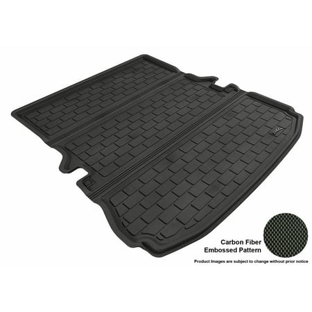 Ford Bronco Cargo Liner - 3D MAXpider 2011-2016 Ford Explorer All Weather Cargo Liner in Black with Carbon Fiber Look