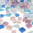 thumbnail image 4 of pitrice Bright Mosaic Tiles Assorted Craft Glass Pieces Stones Purple Blue, 4 of 8