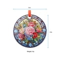 thumbnail image 5 of Carnation Flower Ornament Suncatcher Window Hanging Decor House Decor Flower Lover Gift For Mom Flower Carnation Windchimes, 2025, Holiday 2025, Seasonal Holiday Decor, Holiday, 5 of 5