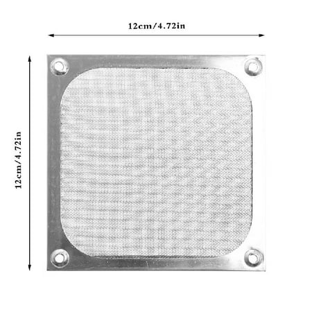 

TINYSOME Metal Dustproof Mesh Dust Filter Net Guard for Computer for Case Cooler Fan Dustproof Computer Replacement Accessories 1