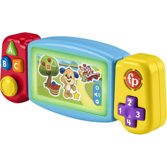 Fisher-Price Laugh & Learn Twist & Learn Gamer Pretend Video Game Learning Toy for Infant & Toddler