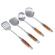 thumbnail image 3 of Juego de 4 utensilios de cocina de acero inoxidable 304 de palisandro., 3 of 14