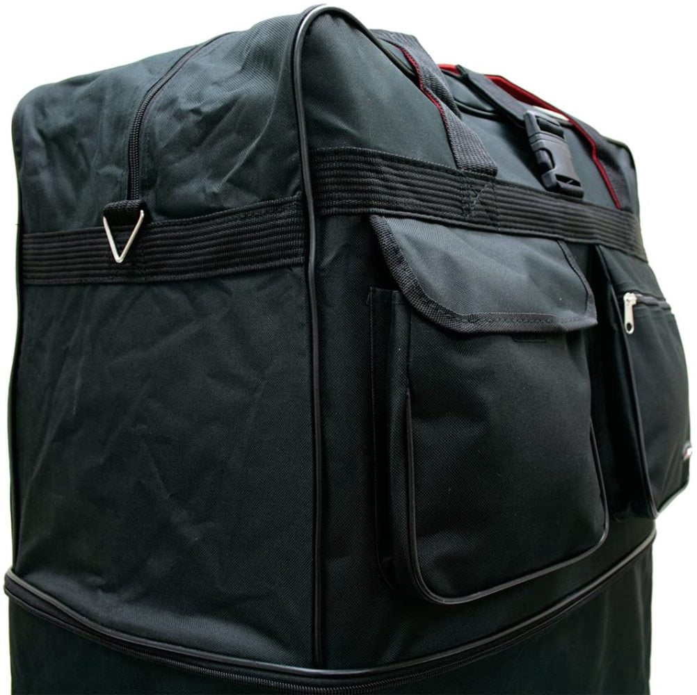 HiPack 8-Wheels 36" Rolling Wheeled Duffle Bag Spinner Suitcases Luggage