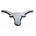 thumbnail image 2 of Texas UT Longhorns Auto Metal Emblem (Chrome (Black Trim)), 2 of 2