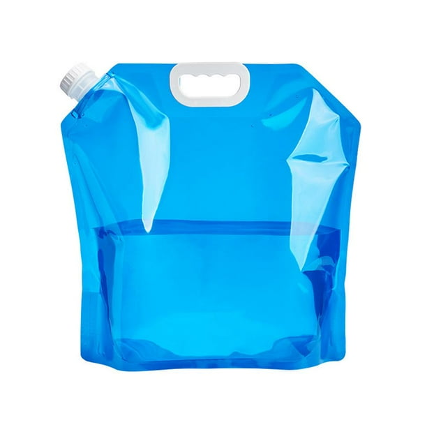 Ruifaya LQQDREX Bolsa de agua potable portátil plegable, bolsa de congelador de baño de hielo de gran capacidad, bolsa de almacenamiento de agua para acampar al aire libre, senderismo, engrosada