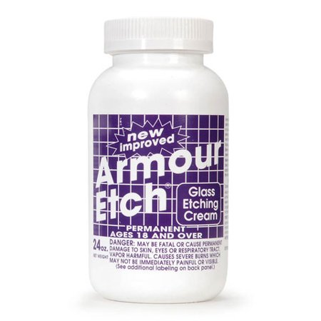 - Armour Etch Etching Cream - 24 oz