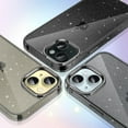 thumbnail image 6 of JETech Glitter Case for iPhone 15 Plus 6.7-Inch, Bling Sparkle Shockproof Phone Bumper Cover, Cute Sparkly for Women and Girls (Black), 6 of 7