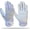 White - Grey, variant on Stealth Football Lineman Gloves White, Battle College Lineman, Be a Villain Not a Joker with Padded Protection, Youth, Kids, Men, Boys, Small to XXL Sizes