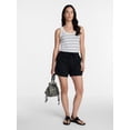 thumbnail image 3 of Time and Tru Women's Soft Utility Shorts, 4" Inseam, Sizes XS-XXXL, 3 of 6